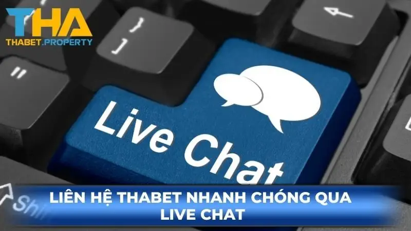 Liên hệ Thabet nhanh chóng qua Live Chat